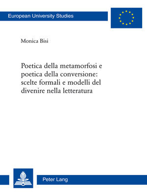 cover image of Poetica della metamorfosi e poetica della conversione